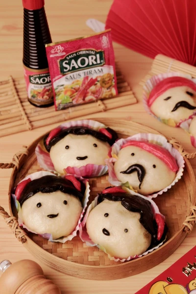Bakpao Ayam Suwir Saori