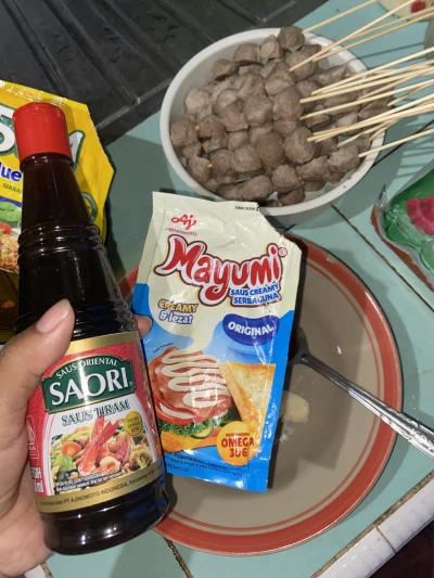Bakso Bakar Pedas Creamy