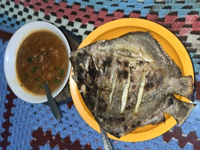 Berbuka dengan Ikan Bakar dan Sambal
