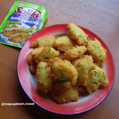 Buat Perkedel Talas Parut