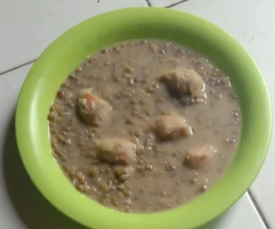 Bubur Kacang Hijau Durian