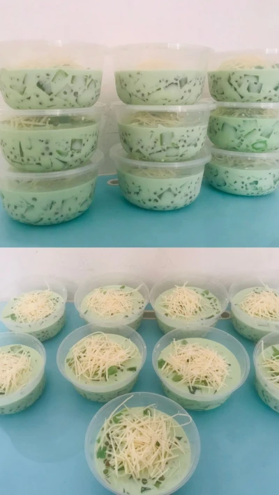 Buko Pandan Pesanan Buat Bukber Ibu ibu Pengajian (Day 15)