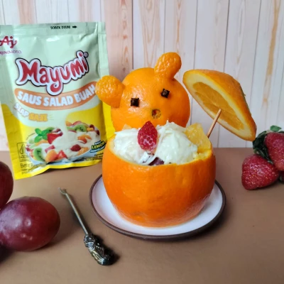 Recook Salad Buah Happy Mayumi® ala Mami Abe
