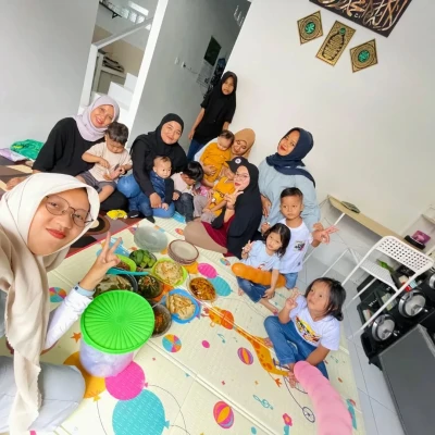 #Ceritaiduladha   Momen kumpul bareng para sahabat di lebaran hari ke 4