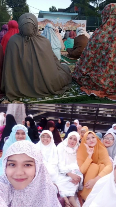 #CeritaIdulAdha  &quot;Momen Solat Ied Bersama Keluarga&quot;