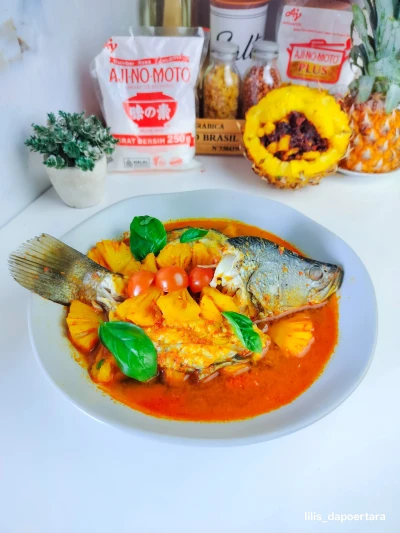 Recook Pindang Patin Sambal Nanas ala AJI-NO-MOTO®