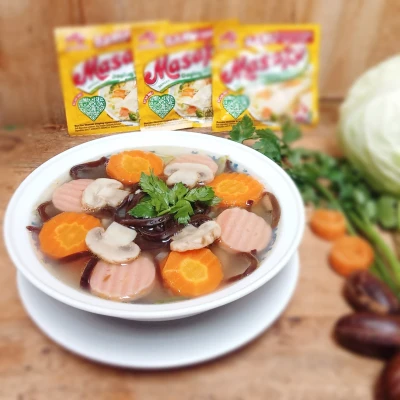 Recook Mushroom Soup ala Masako
