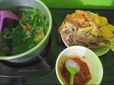 Day 2 #HidupLebihSehat SAYUR BAYAM SI MENU SEDERHANA