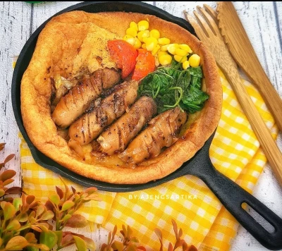Dutch Baby Pancake versi Gurih