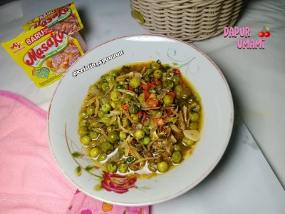 Recook " Ikan Teri Tumis Rimbang Ala Masako"
