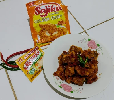 Recook Ayam Popcorn Crispy Manis ala Sajiku