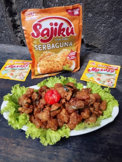 Recook AYAM POPCORN CRISPY MANIS ALA SAJIKU