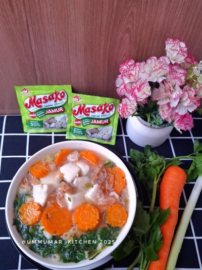 Recook Sup Ikan Masako® Kaldu Jamur ala Mami Abe