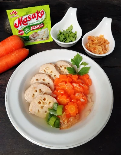 Recook Sup Ikan Masako® Kaldu Jamur ala Mami Abe