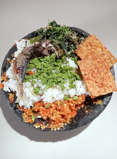 Habis idul Adha kangen makan ikan asin