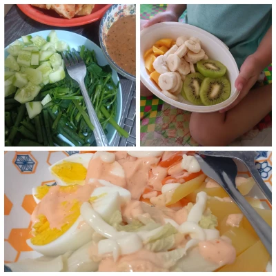 #HidupLebihSehat dengan rajin makan sayur dan buah