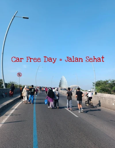 Jalan Sehat Di Car Free Day