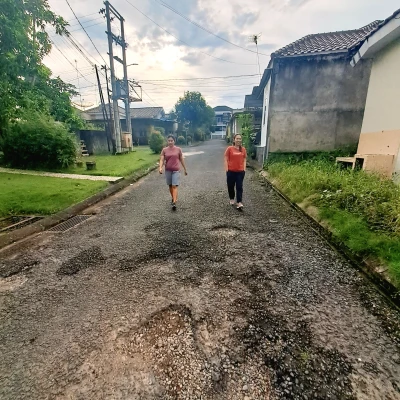 Jurnal day 1 #HidupLebihSehat dengan olah raga jalan santai