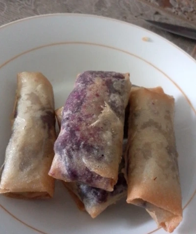 Jurnal ramadan day 7 membuat lumpia ubi