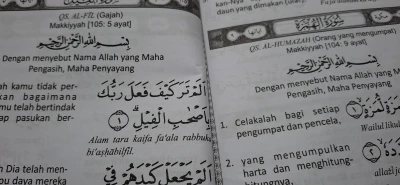 Jurnal Ramadan : Membaca Juz Amma Setelah Sholat Subuh