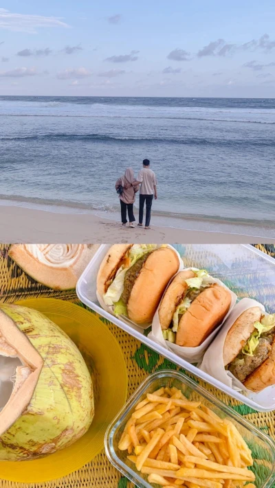 #JurnalRamadan 4 Bumil Ngabuburit di Pantai