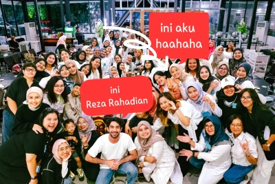 #JurnalRamadan Hari ke-17 : Buka Puasa Bareng Idolaku 😍😍 Reza Rahadian ❤️