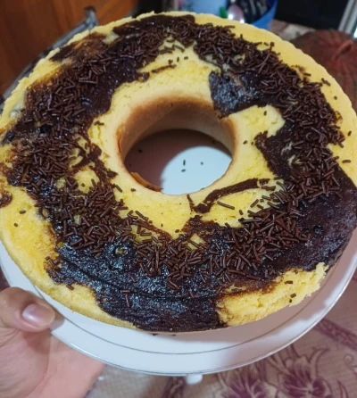 #JurnalRamadan hari ke 9 Bikin kue bolu untuk hari ulang tahun saudara