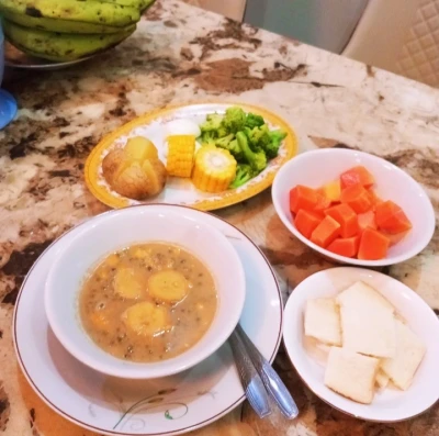 #JurnalRamadan Meja Ramadhanku,Menu sahur hari kedua puluh puasa
