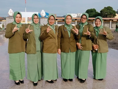 #JurnalRamadan Mengikuti kegiatan ziarah ke taman makam pahlawan dalam rangka HUT Persit ke79 Day 20