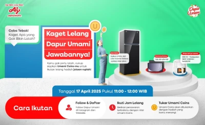 KAGET LELANG UMAMI: Kagetnya Gak Latah, Tapi Bikin Semangat Rebut Hadiah!