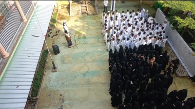 kegiatan manasik haji di sekolah kakak