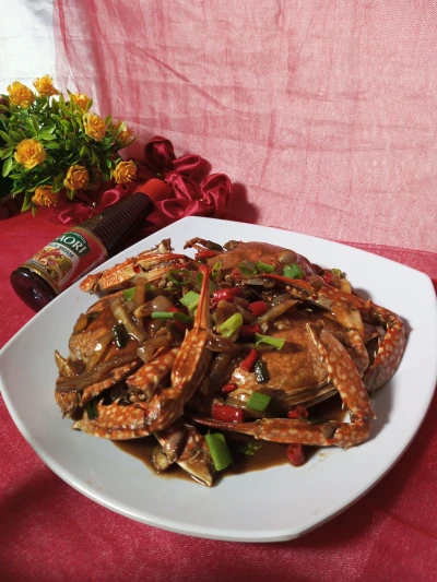 KEPITING SAUS TIRAM