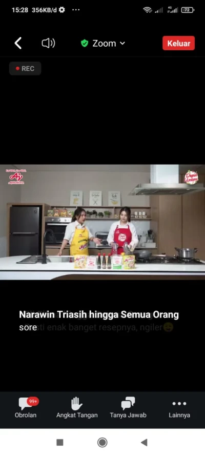 Keseruan Diamasak bareng Chef Jeje