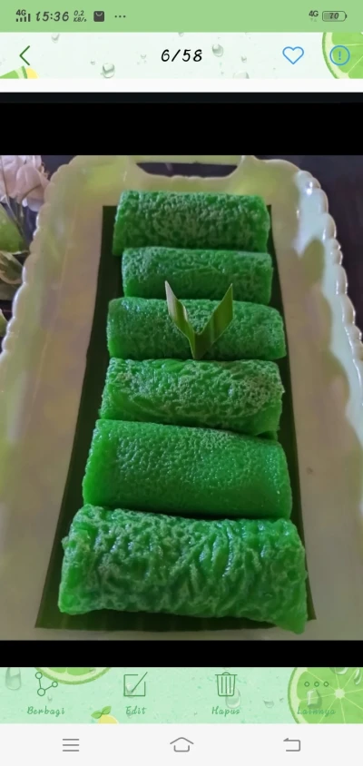 Kue Dadar gulung