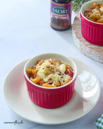 Macaroni Baked Chicken Bulgogi