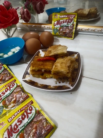 Martabak telur daging sapi