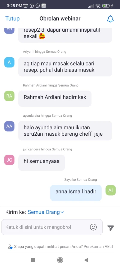 Masak masak diamasak Ajinomoto bareng chef Jeje