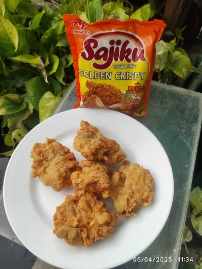 Masak Sat Set Ayam Krispi Sajiku