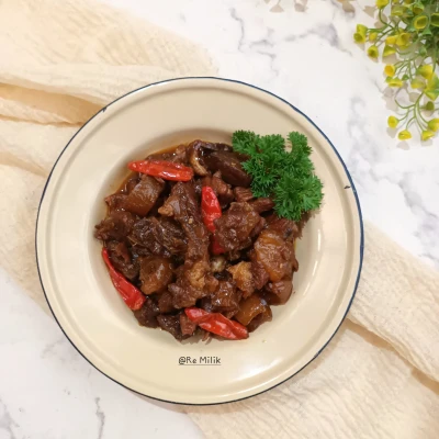 Memasak Sisa Daging Kurban