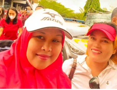 Mengikuti Event Olah Raga #HidupLebihSehat