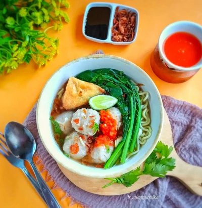 Menikmati #PiringSehatKeluarga versi Semangkuk Bakso Ikan Homemade