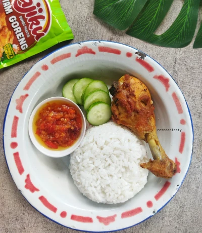 Menu makan siang dengan takaran garam pas