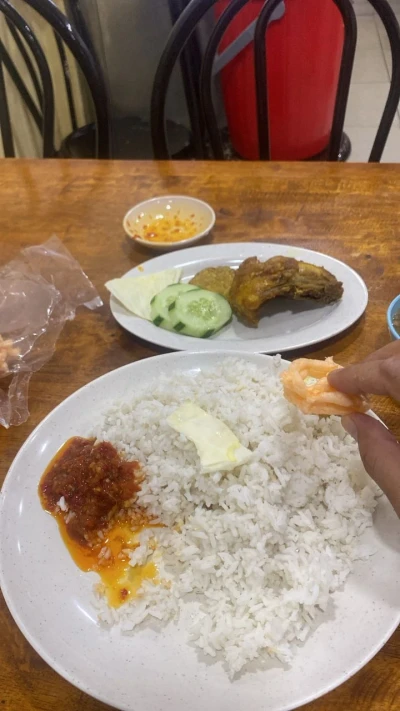 Pecel ayam