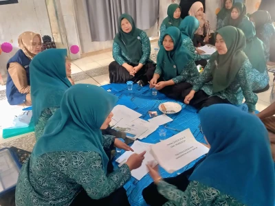 Pembinaan Pkk didesa Alue Sentang Kab.Aceh Timur