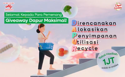 Pemenang Giveaway Dapur Maksimal!