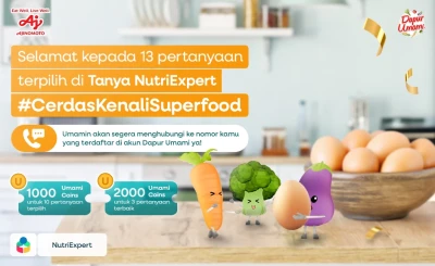 Pemenang Tanya NutriExpert #CerdasKenaliSuperfood