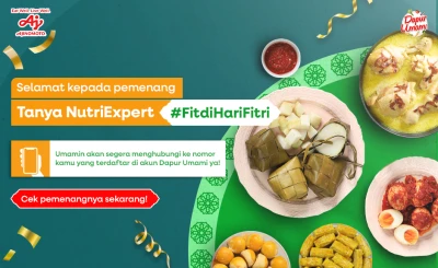 Pemenang Tanya NutriExpert #FitdiHariFitri