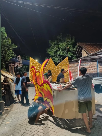 Persiapan lomba Idul Adha