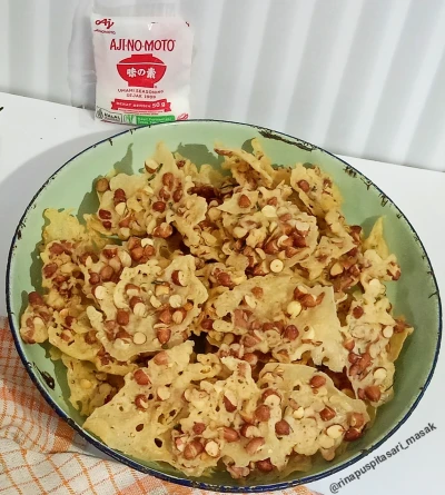 Peyek Kacang Renyah Nggak Pake Santan dan Telur