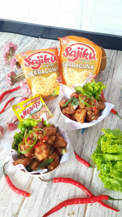 Recook Ayam Popcorn Crispy Manis Ala Sajiku